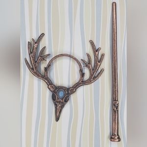 New Gothic Style Raven Skull Hairpin